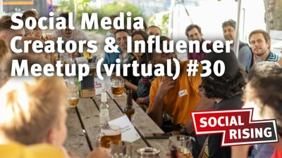 Social Media Creators & Influencer Meetup (virtual) #30