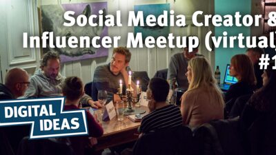 Social Media Creator & Influencer Meetup (virtual) #1