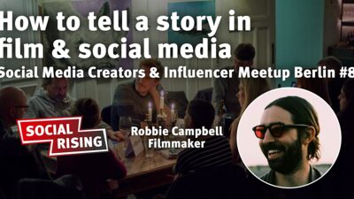 Storytelling in film and social media - Creators & Influencer Meetup #8